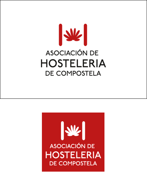 Logotipo Asociación de Hostelería de Compostela (uqui)