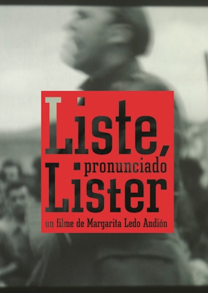 Cartel del documental Lister (uqui)